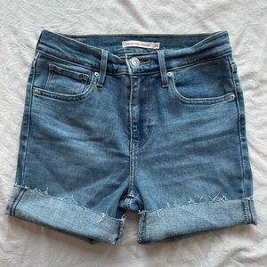 Levi's Blue Jean Shorts for Women